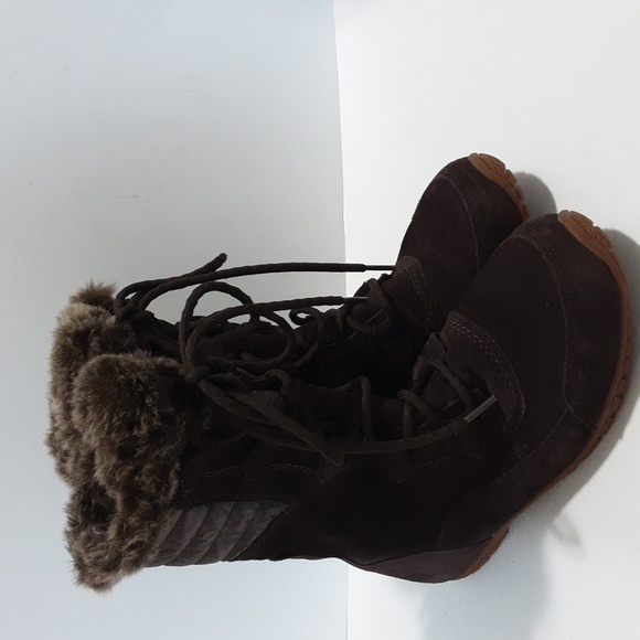 The North Face Nuptse Purna Il Boot women 6.5 waterproof winter comfy brown - Picture 2 of 15